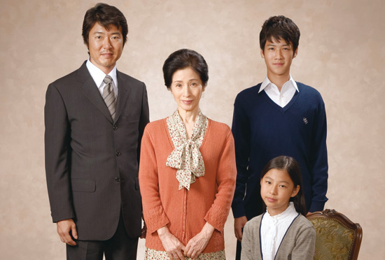 葉山奨之の家族写真