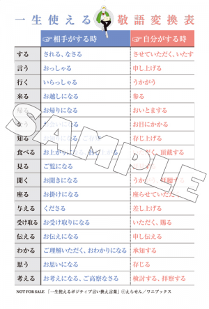 一生使えるポジティブ言い換え言葉 発売記念フェア開催決定 ワニブックスオフィシャルサイト