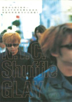 GLAY写真集　N.Y.C. Shuffle